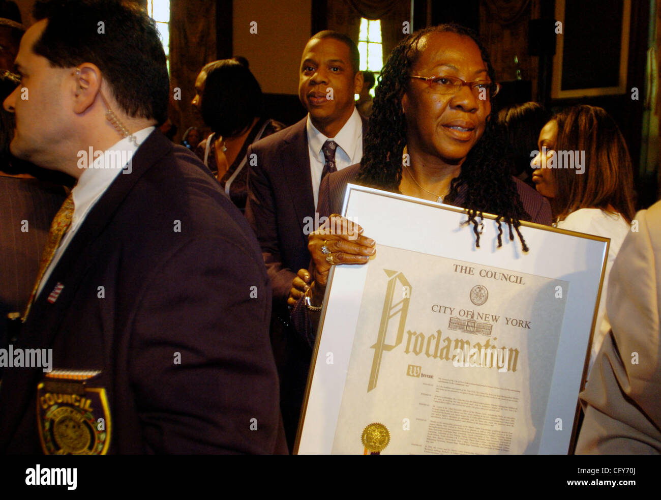 Gloria Carter, CEO of the Shawn Carter Scholarship Fund, named after her son Shawn Carter who is