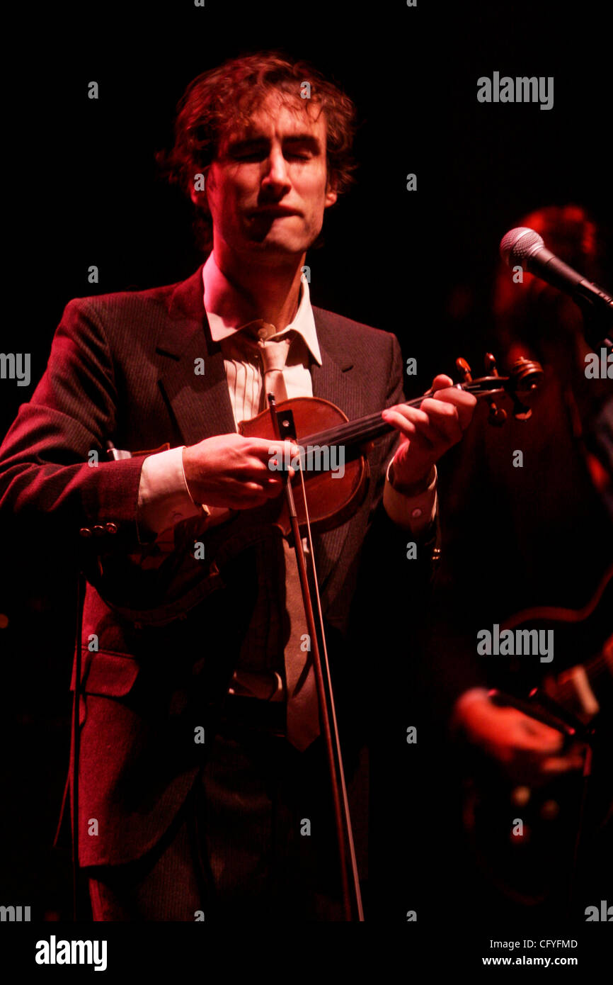 Andrew Bird performing at Webster Hall on May 17th 2007 Stock Photo - Alamy