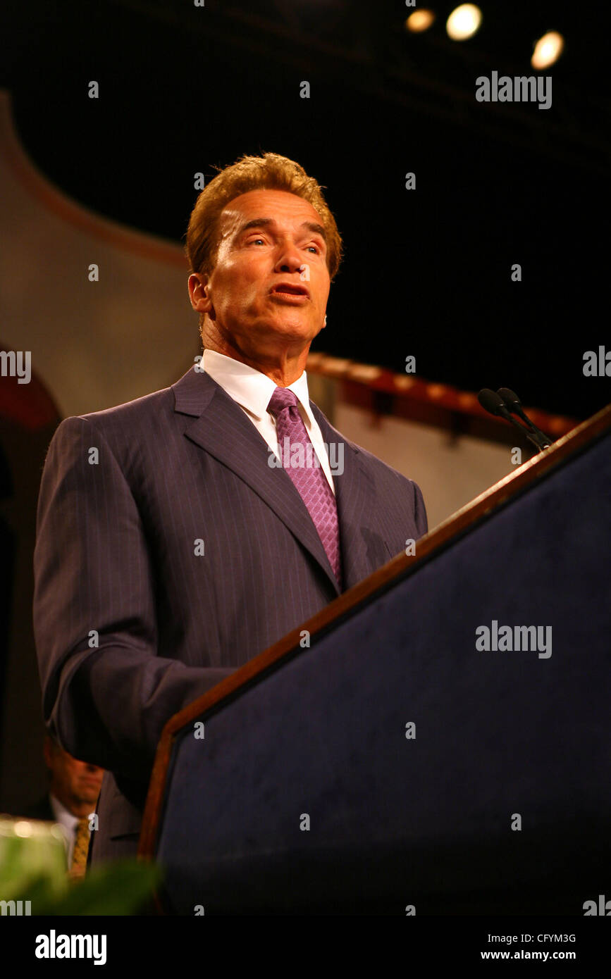 May 22 2007 California Governor Arnold Schwarzenegger Speaks At The