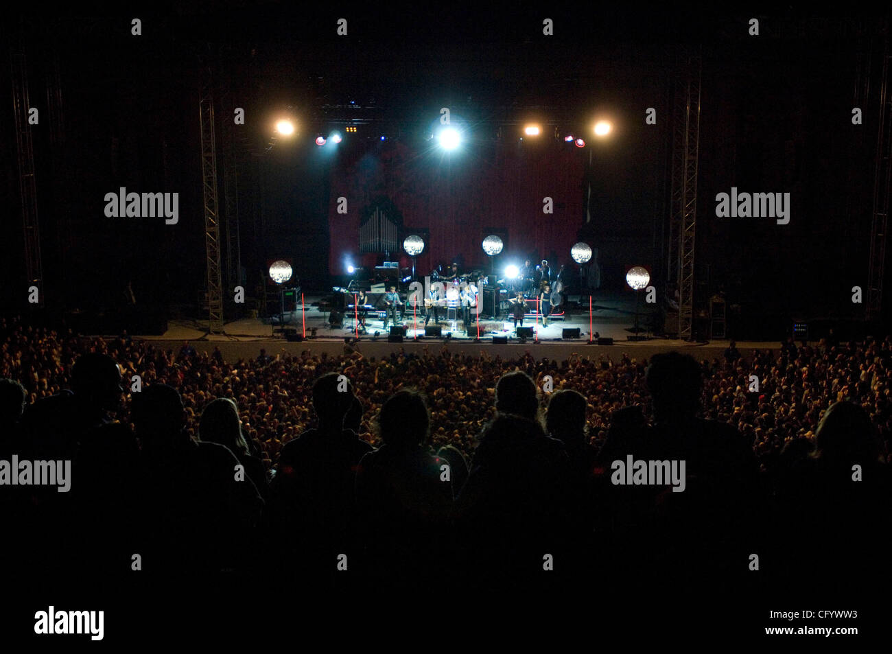 Jun 02 07 Berkeley Ca Usa Grammy Nominated Arcade Fire Live At The Sold Out Uc
