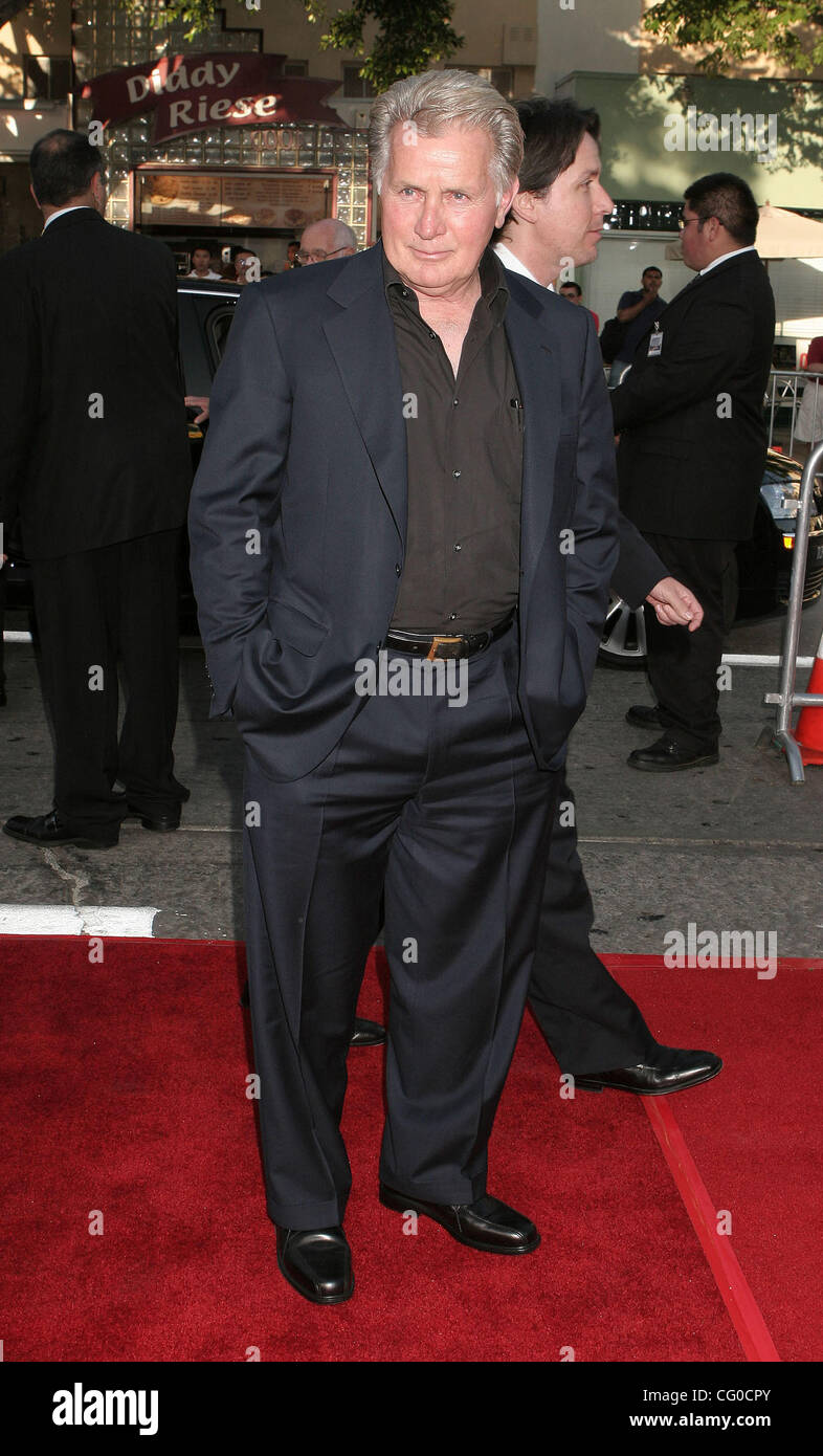 Jun 22, 2007; Hollywood, California, USA;  Actor MARTIN SHEEN at the 'Talk To Me' Opening Night Los Angeles Film Festival held at the Mann Village Theatre, Westwood. Mandatory Credit: Photo by Paul Fenton/ZUMA Press. (©) Copyright 2007 by Paul Fenton Stock Photo
