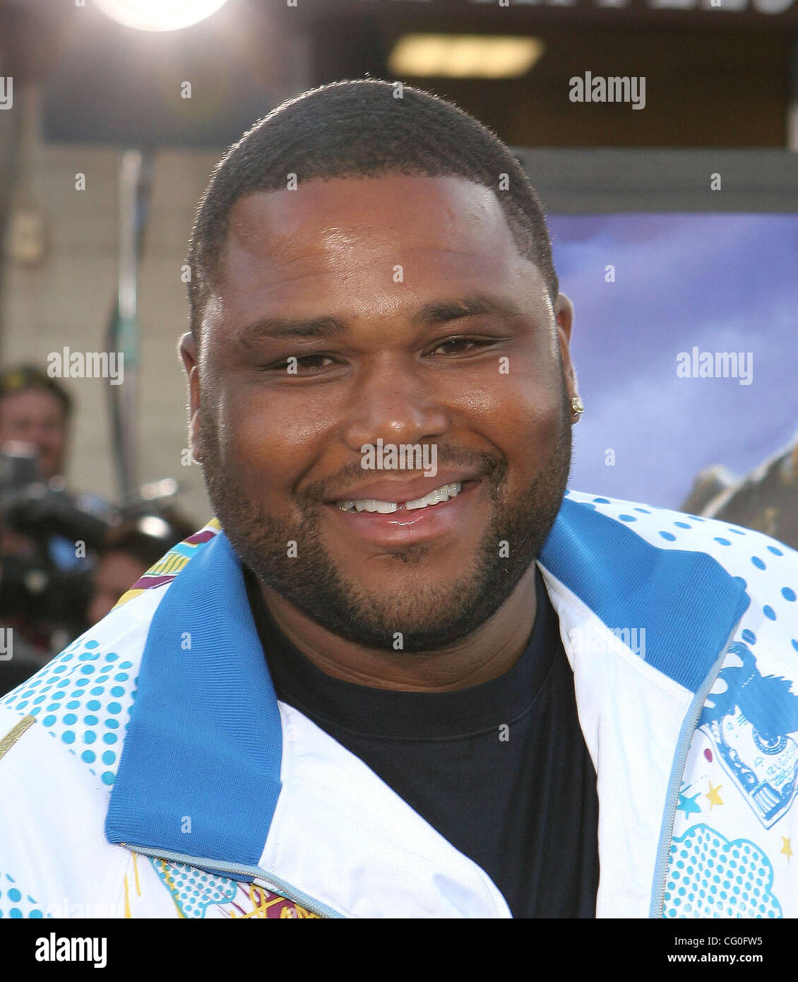 Jun 27, 2007; Hollywood, California, USA;  Actor ANTHONY ANDERSON  at the Hollywood Premiere of ' Transformers' held at Mann's Village Theater. Mandatory Credit: Photo by Paul Fenton/ZUMA Press. (©) Copyright 2007 by Paul Fenton Stock Photo