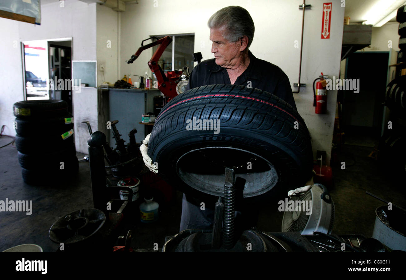 June 27, 2007 San Diego, CA LARRY CANTOR, owner of Convoy Tire in