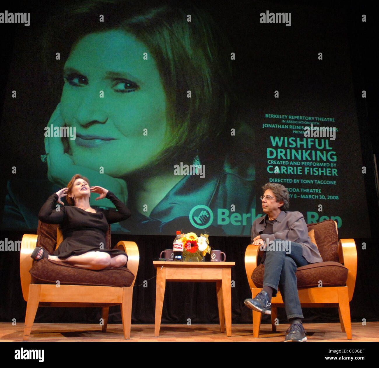 Carrie fisher actress hi-res stock photography and images - Alamy
