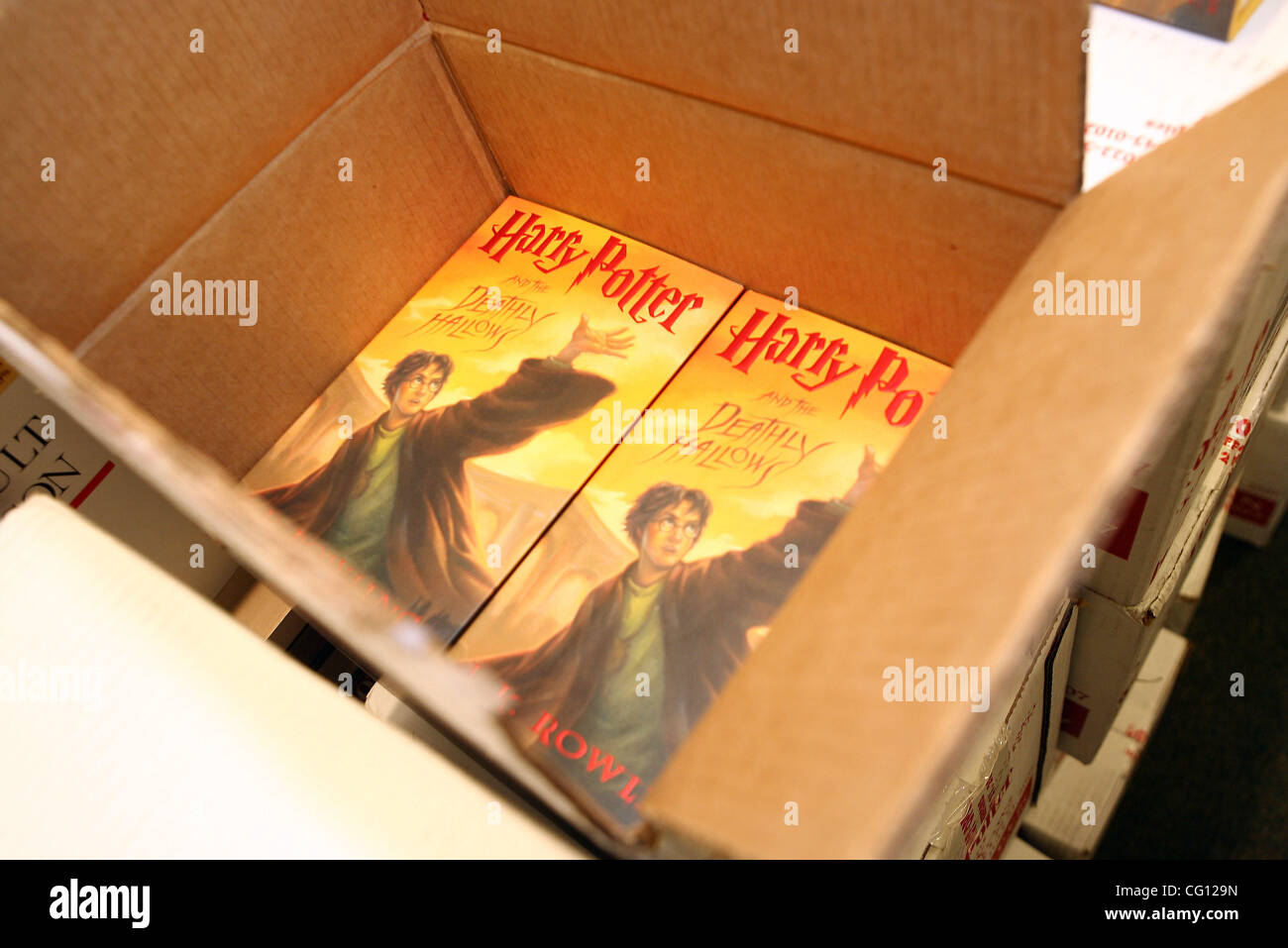 Manhattan Beach Ca July 21 Copies Of The Latest Harry Potter