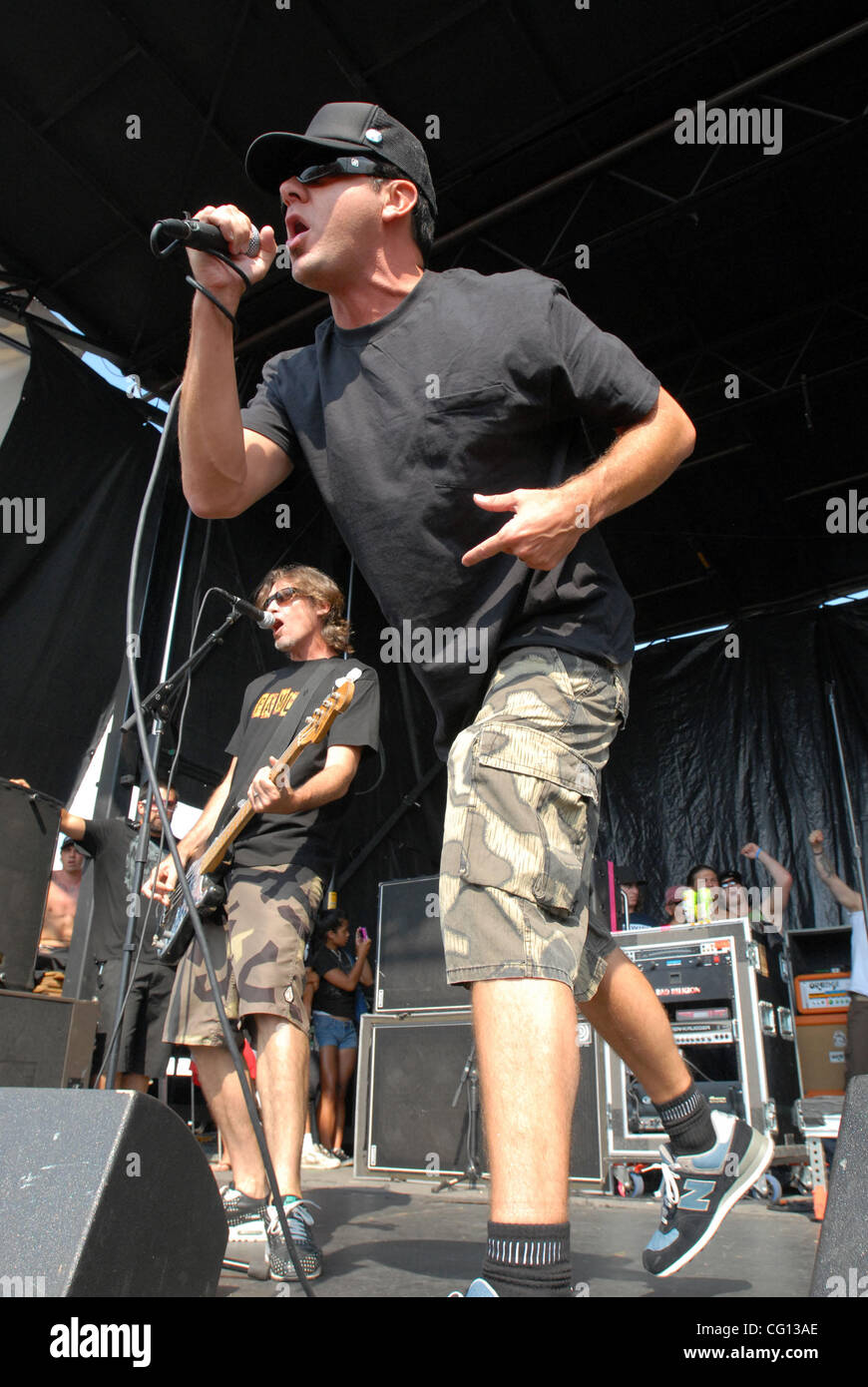 Jul. 23, 2007; Charlotte, NC USA; Singer JIM LINDBERG of the