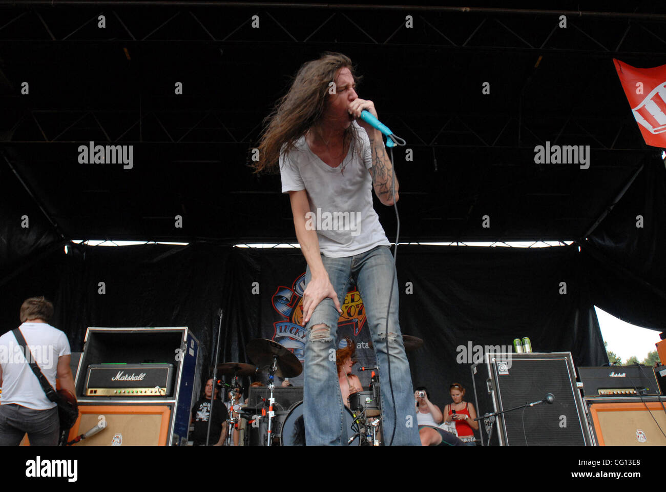 Spencer chamberlain of underoath hires stock photography and images