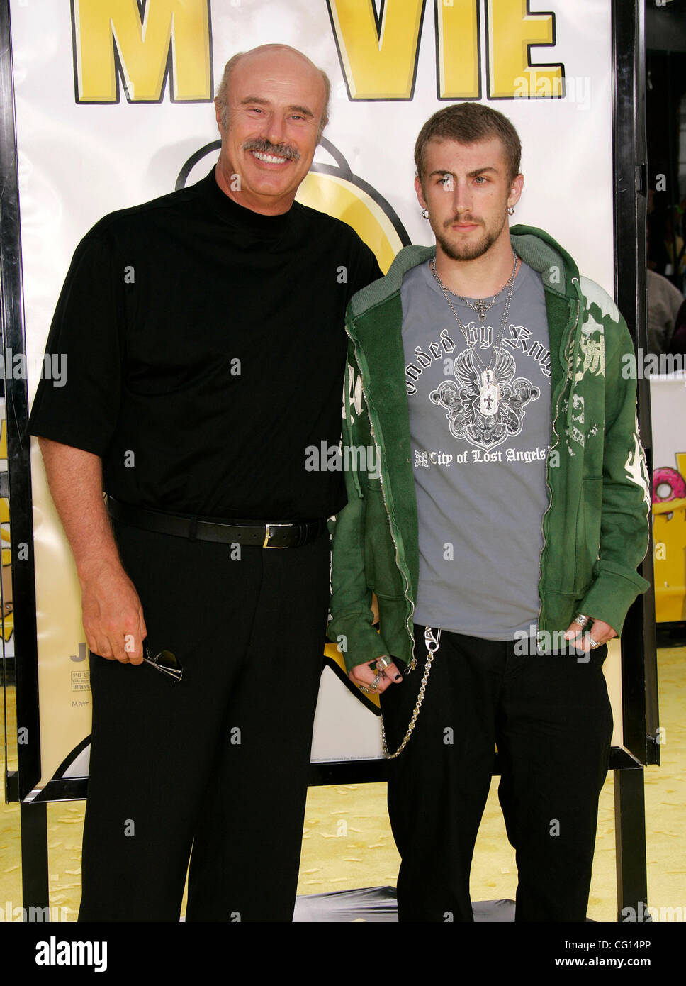Jul 24, 2007 Westwood, California, USA Dr. PHIL McGRAW & son JORDAN