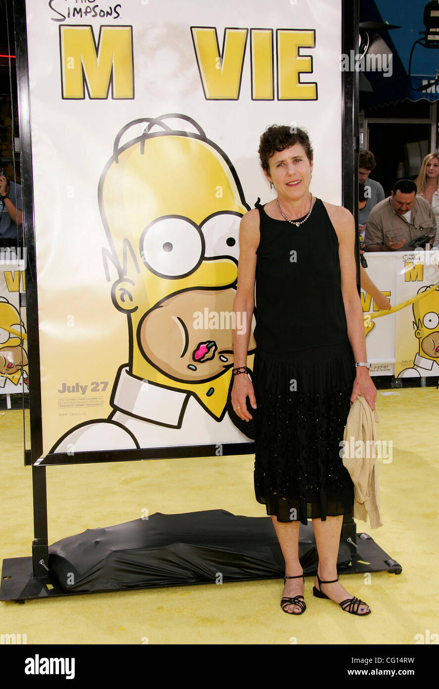 Jul 24, 2007 - Westwood, California, USA - Actress JULIE KAVNER at 'The Simpsons Movie' held at the Mann Village Theater. (Credit Image: © Lisa O'Connor/ZUMA Press) Stock Photo