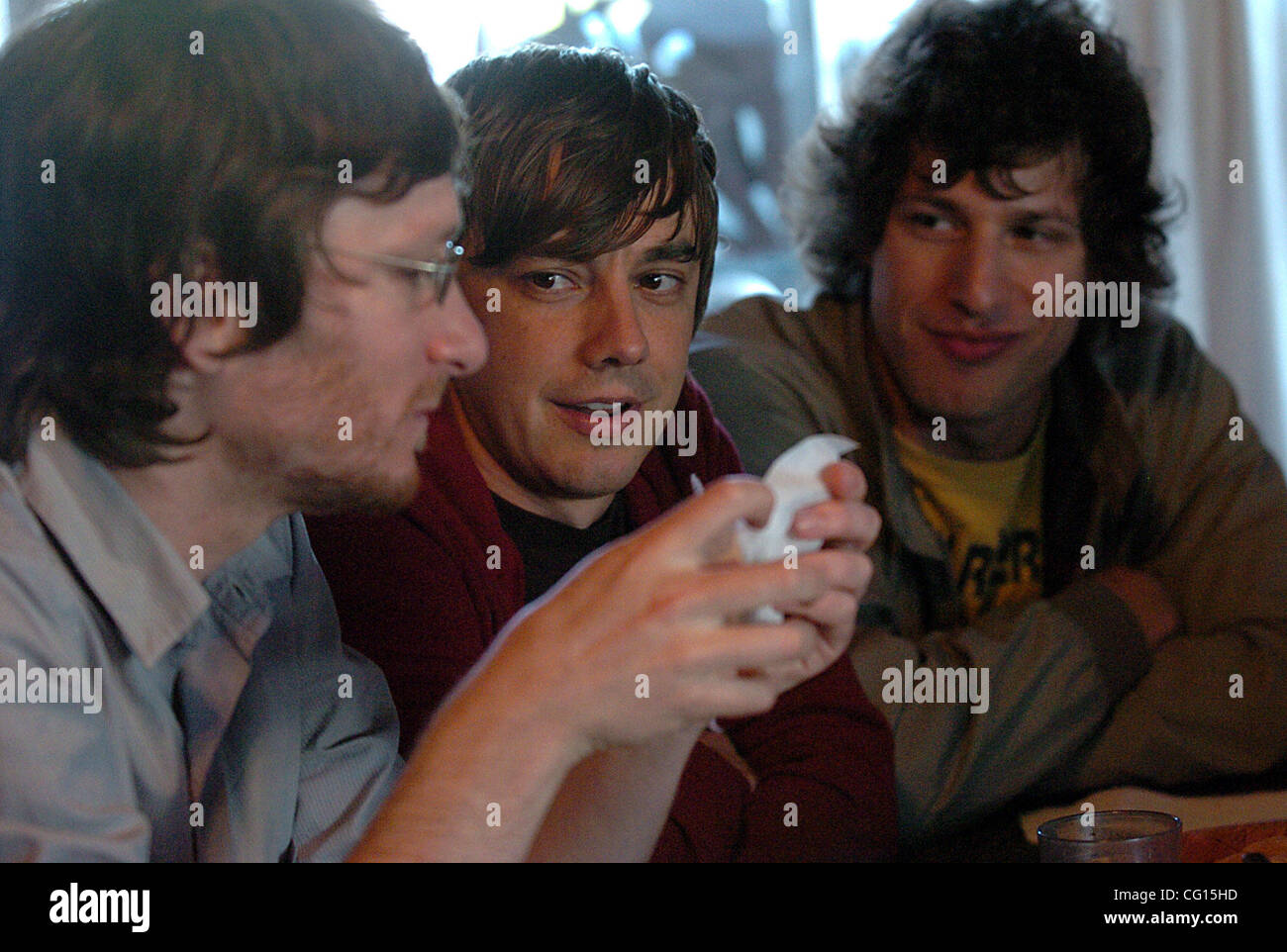 From Left Akiva Schaffer Jorma Taccone And Andy Samberg Hang Out At Juan S Place In Berkeley Calif On Tuesday July 24 07 The Three Berkeley Natives Have Been Friends Since High School From Left Akiva Schaffer Jorma Taccone And Andy Samberg Hang Out At Juan S Place In Berkeley Calif On Tuesday July 24 07 The Three Berkeley Natives Have Been Friends Since High School