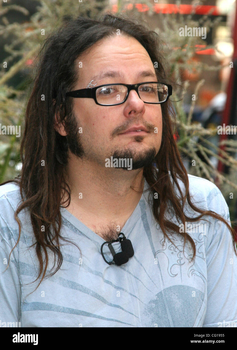 Jul 31, 2007 - New York, NY, USA - The rock group Korn holding a press ...