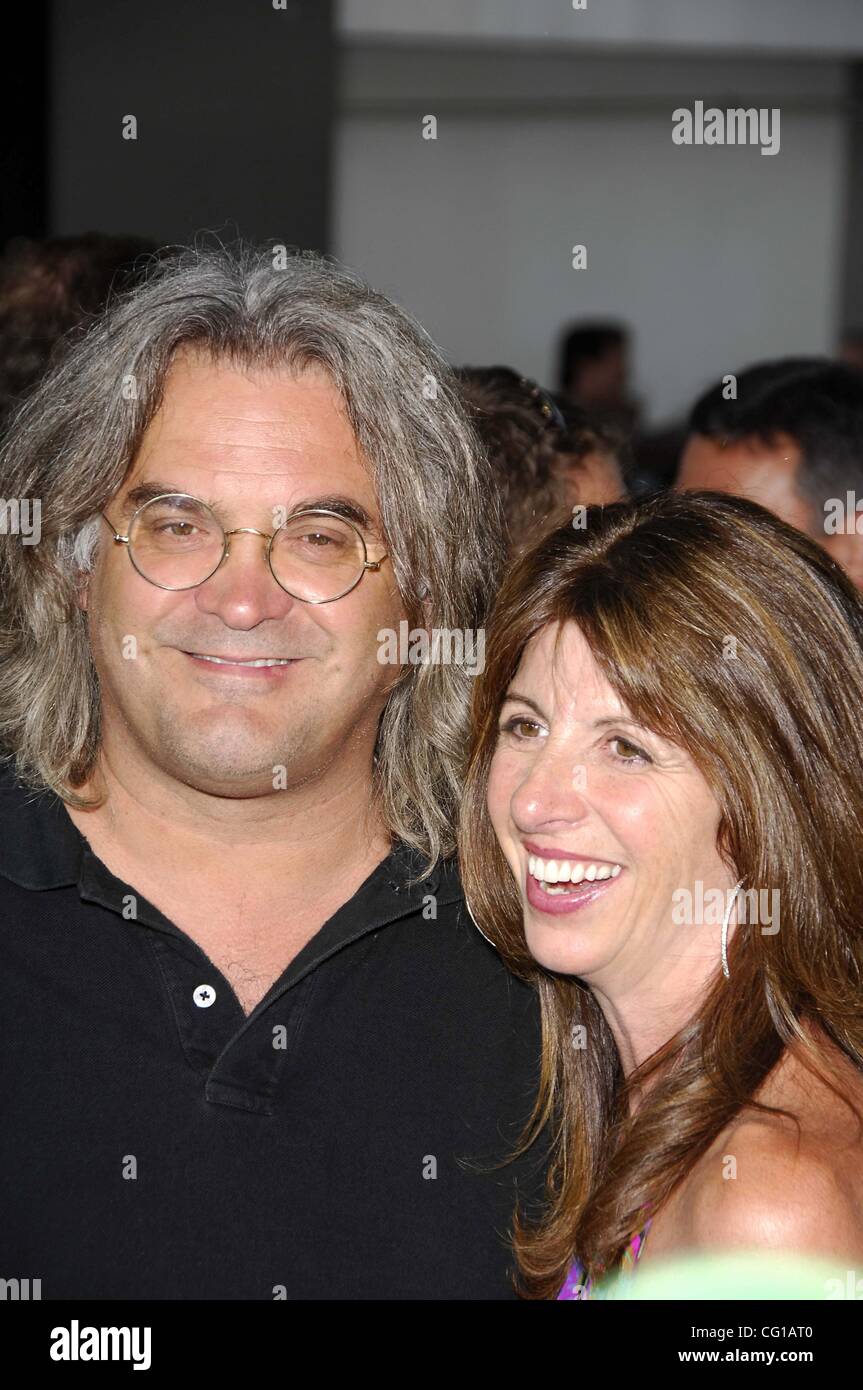 Aug. 2, 2007 - Hollywood, California, U.S. - LOS ANGELES, CA JULY 25, 2007  .Director Paul Greengrass and his guest during the premiere of the new movie from Universal Pictures THE BOURNE ULTIMATUM, held at the Arclight Hollywood Cinema, on July 25, 2007, in Los Angeles.   -   2007.K53963MGE(Credit  Stock Photo