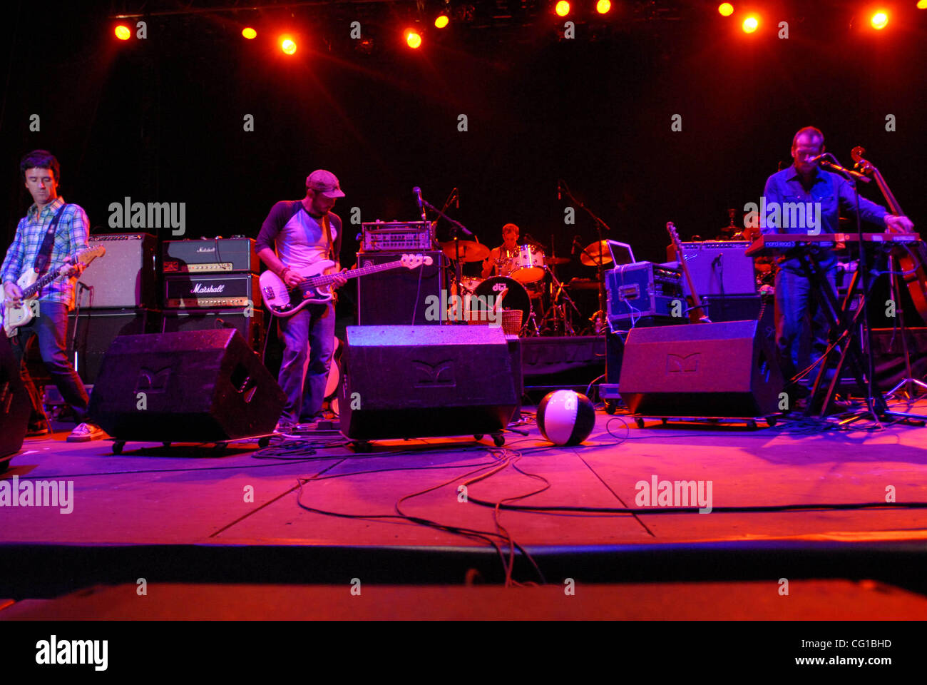 Aug 04, 2007 - Baltimore, MD, USA - Musicians MODEST MOUSE perform live ...