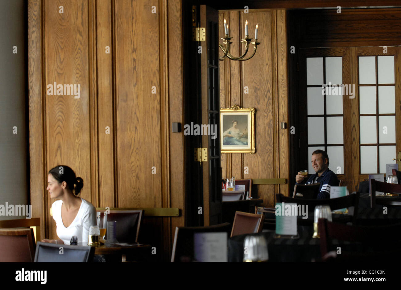 Patrons Are Surrounded By The Old World Elegance In