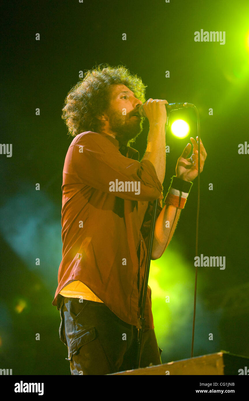 Aug 18 2007 San Francisco CA USA Singer ZACK DE LA ROCHA Of 