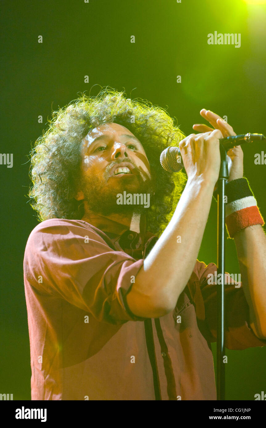 Aug 18 2007 San Francisco CA USA Singer ZACK DE LA ROCHA Of 