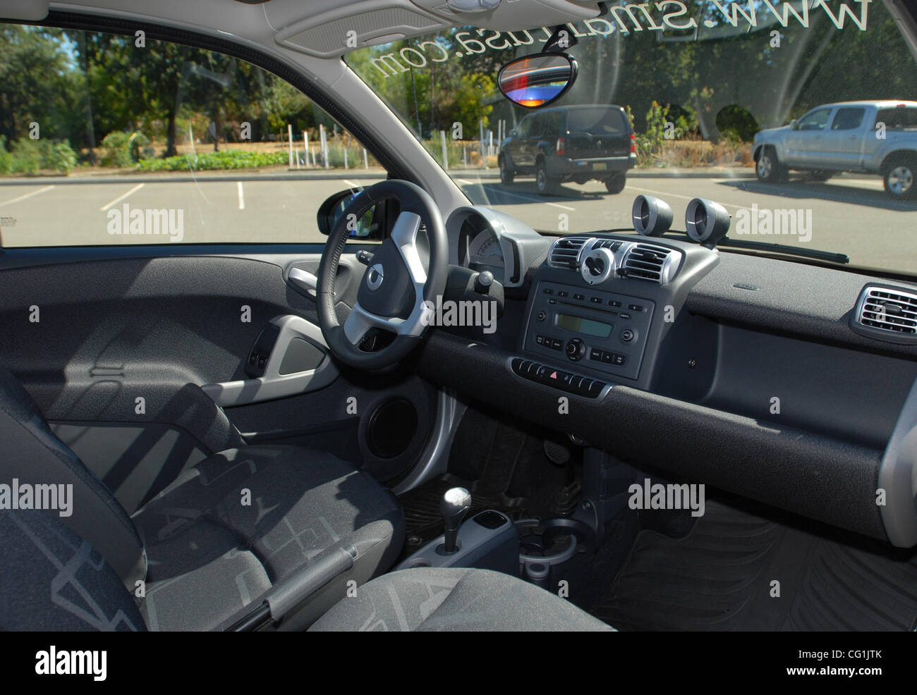 The Interior Of A 2008 Smart Fortwo Photographed On Thursday