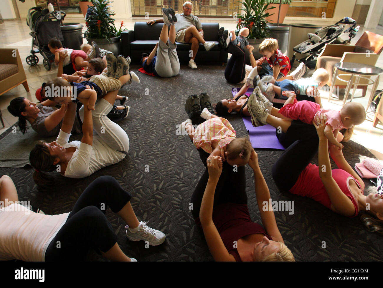 Stroller hotsell exercise class
