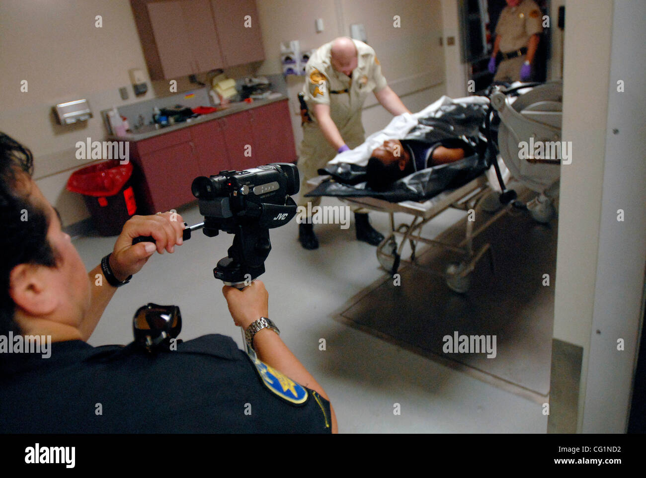 Deputy coroners investigator tim biggs hires stock photography and