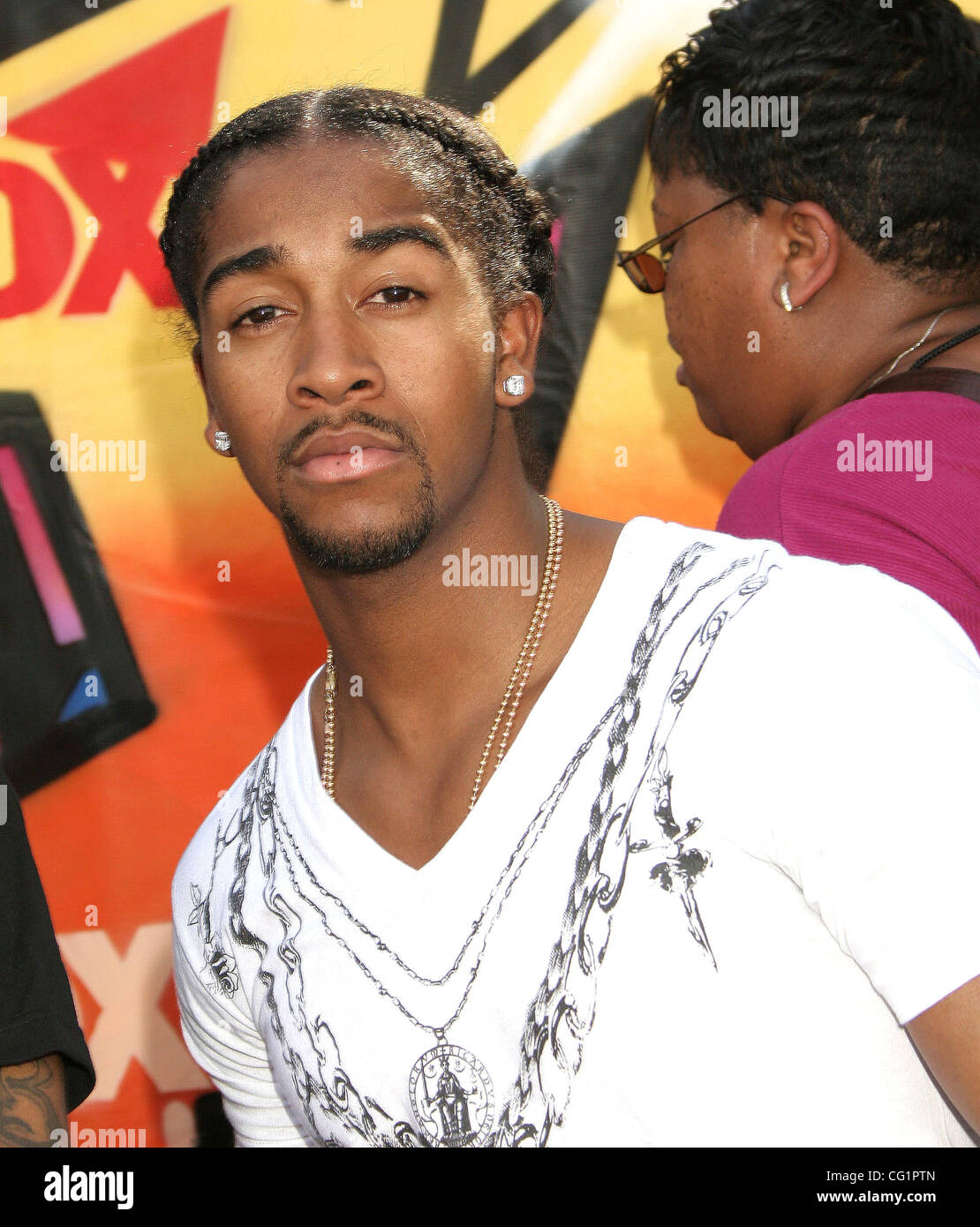 Jeremy Rapper Orison Aug 26, 2007; Hollywood, California, USA; Rapper OMARION at the Teen ...