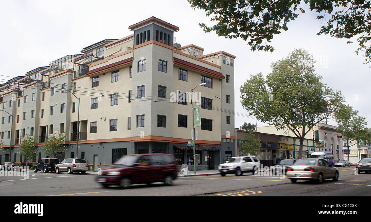 Apartment building on Telegraph and 48th in the Temescal area of