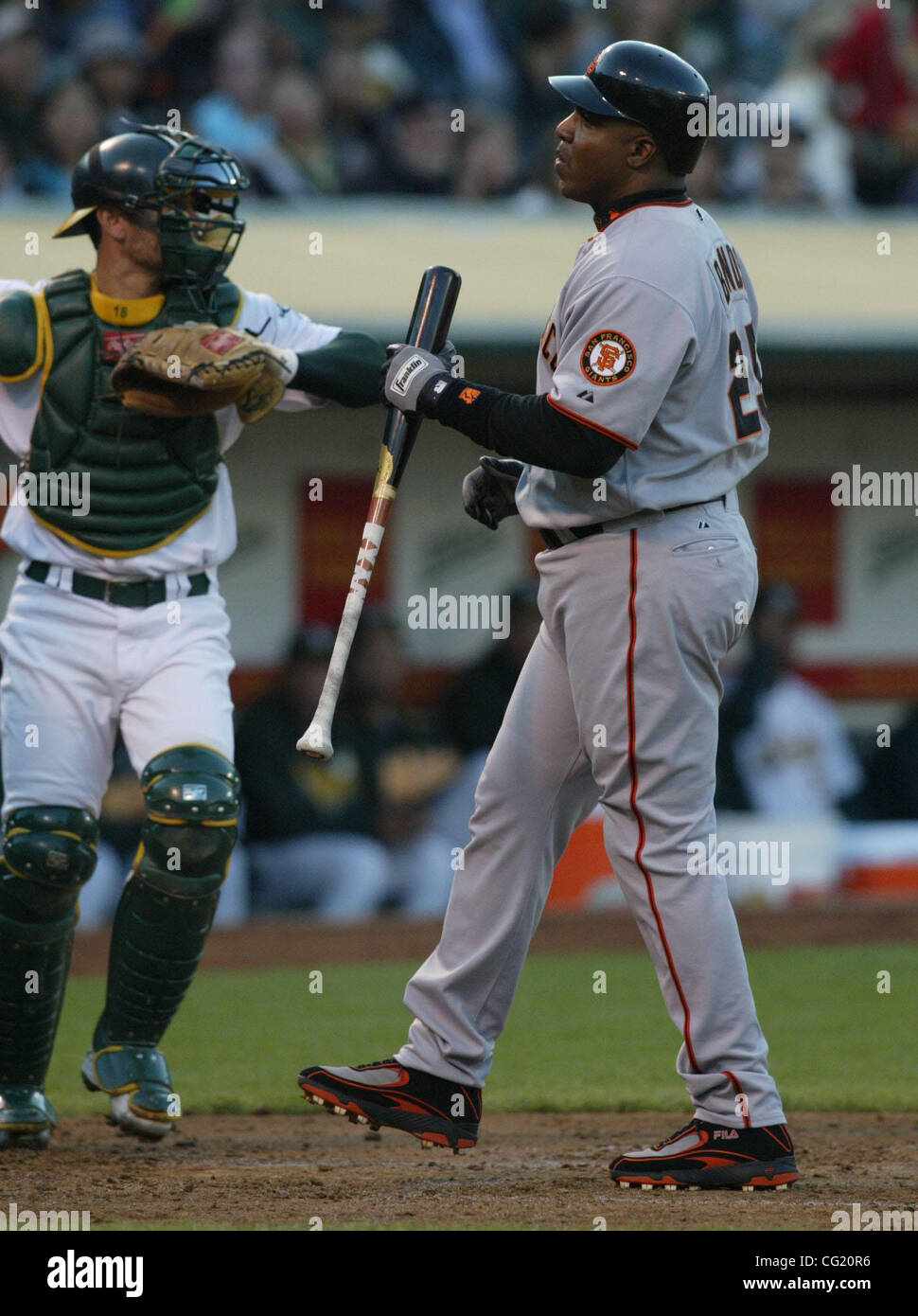 SI Photo Blog — Giants coach Bobby Bonds puts an arm around his