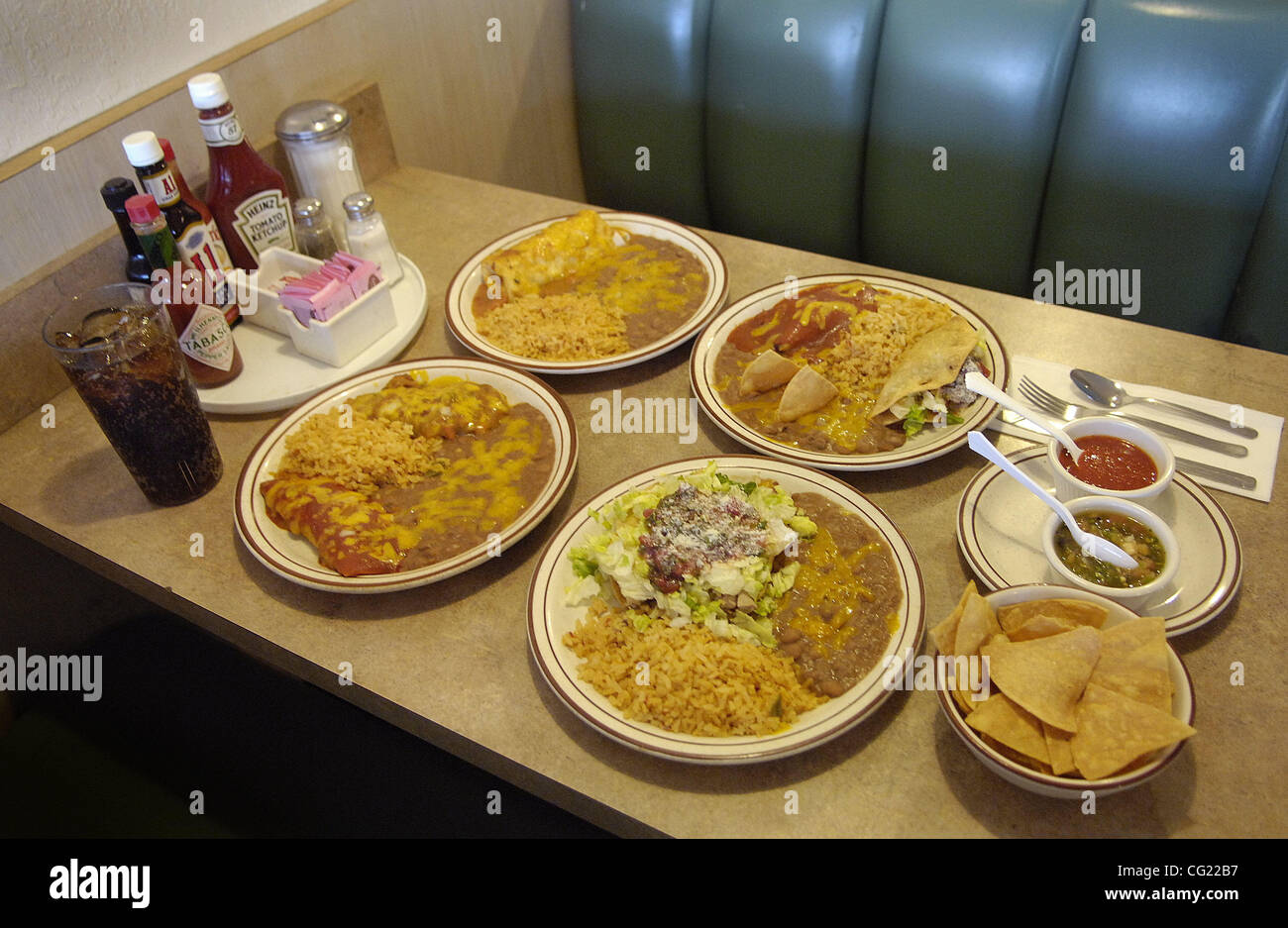 Lunch Items at Alonzo's Coffee Shop Mexican American Food 5649 Stockton