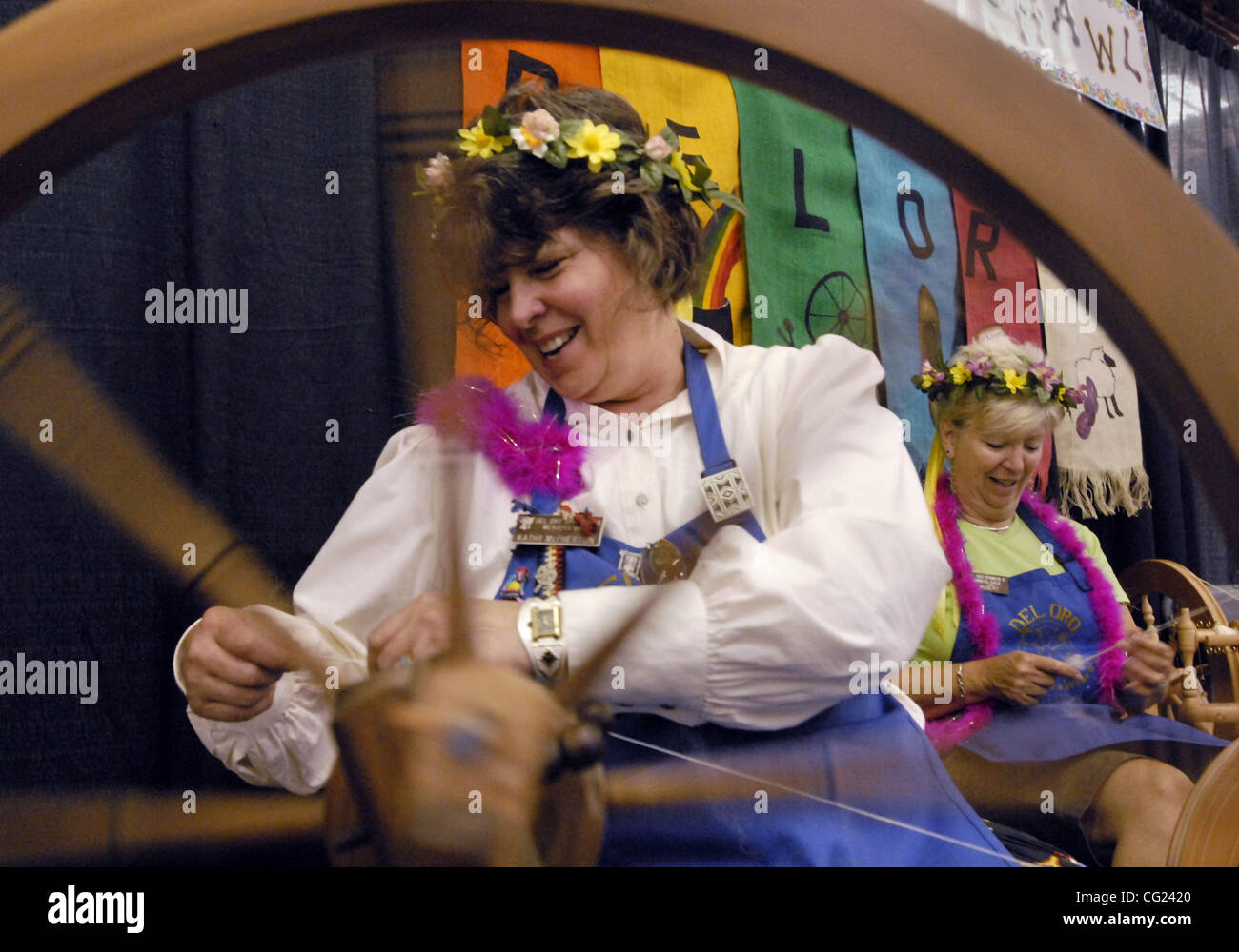 LEDE From left, Kathy McPherson and Sue Rogers (cq) of the Del Oro