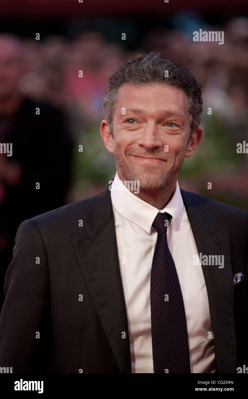 Sept. 2, 2011 - Venice, Italy - VINCENT CASSEL during the red carpet ...
