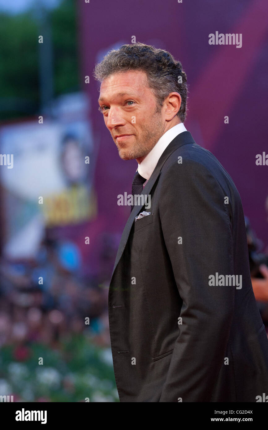 Sept. 2, 2011 - Venice, Italy - Vincent Cassel during red carpet for 'A ...