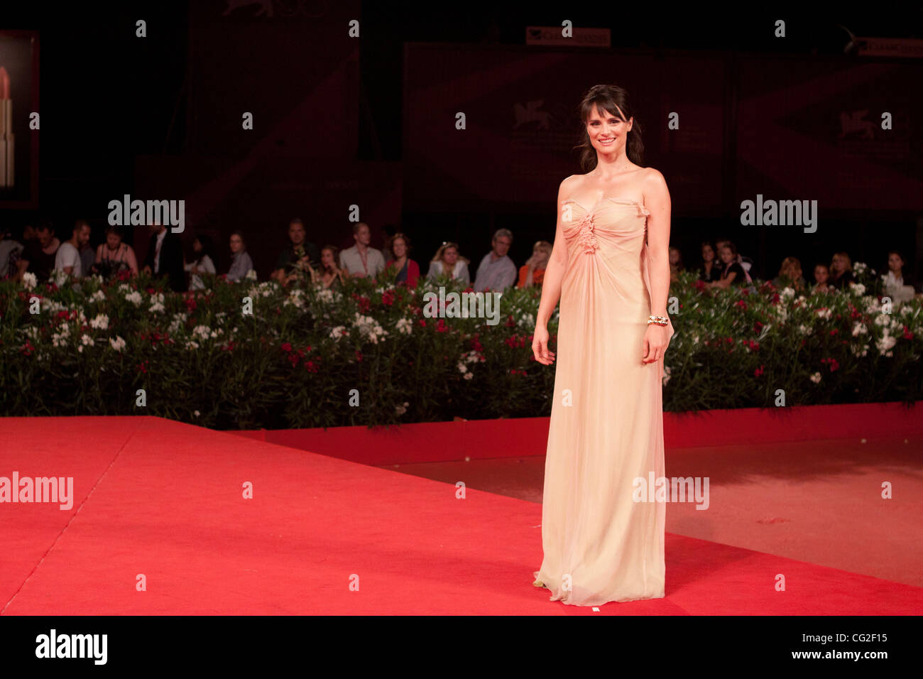 Sept. 8, 2011 Venice, Italy Italian tv star Lorena Bianchetti on