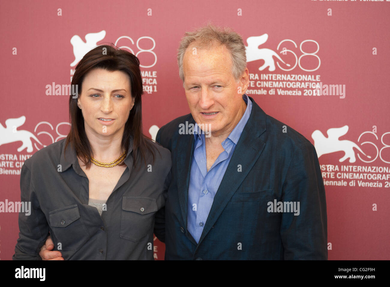 Sept. 9, 2011 - Venice, Italy - director Ami Canaan Mann and producer  Michael Mann during photocall before 'Texas Killing fields' movie directed  by Ami Canaan Mann premiere during the 68th Venice