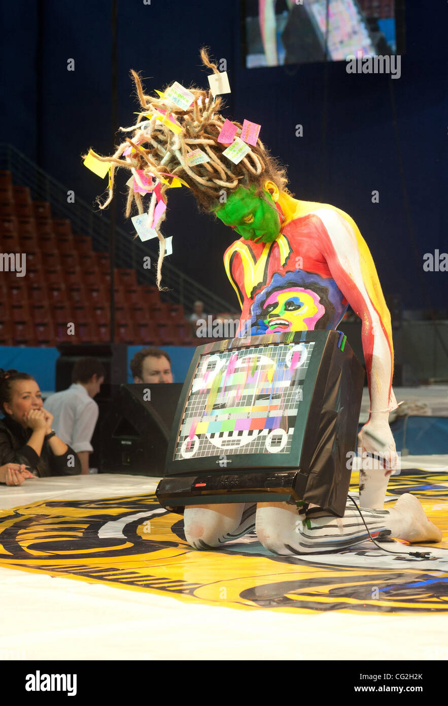 Body art festival hi-res stock photography and images - Alamy
