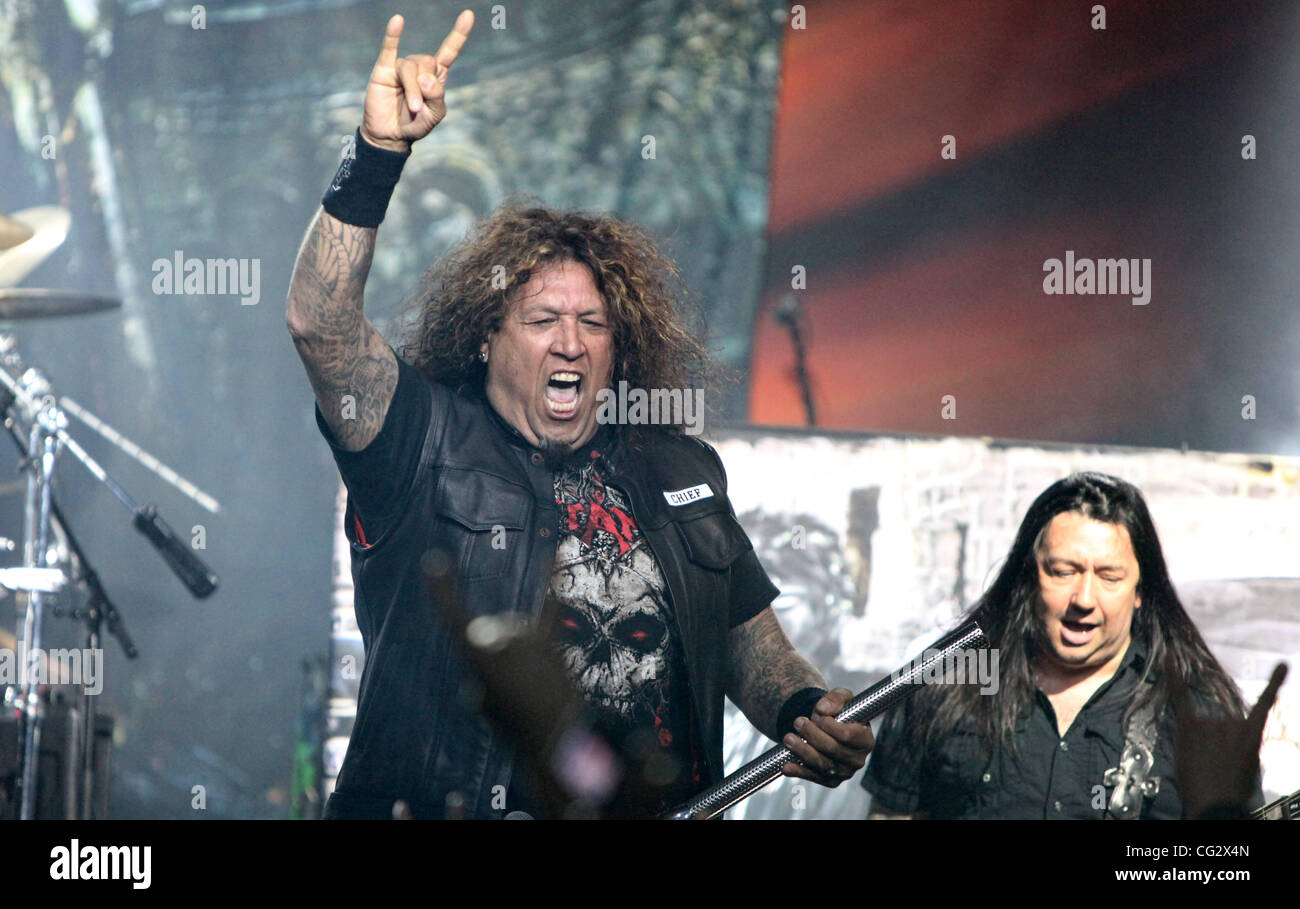 Nov. 2, 2011 Fort Lauderdale, Florida, U.S Testament Lead Singer