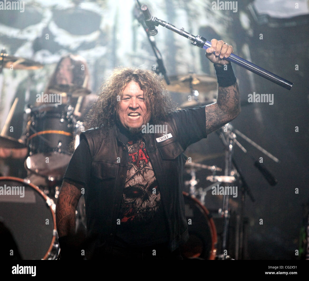 Lead singer chuck billy hires stock photography and images Alamy
