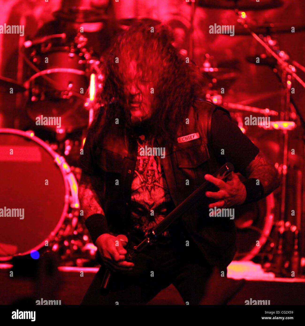 Lead singer chuck billy hires stock photography and images Alamy