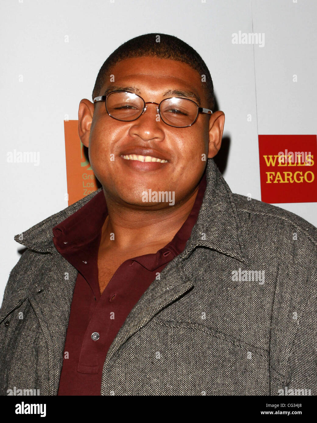 Omar Benson Miller New 'Elephants Of Asia' habitat unveiling at the L.A