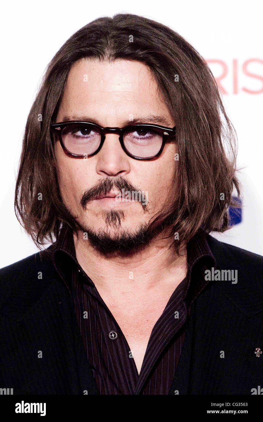 Johnny Depp Italian premiere of 'The Tourist' - Red Carpet Rome, Italy