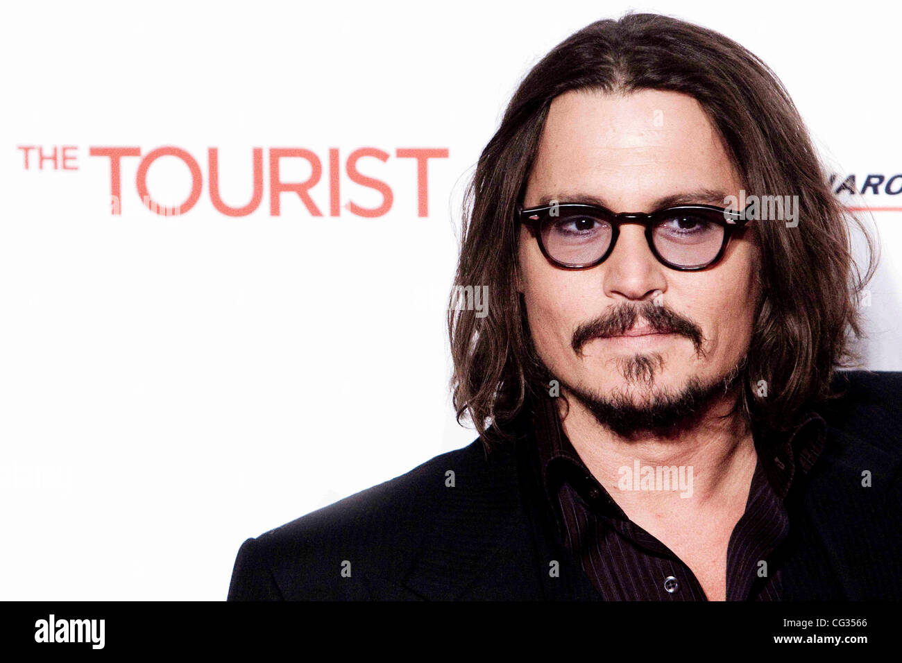 Johnny Depp Italian premiere of 'The Tourist' - Red Carpet Rome, Italy