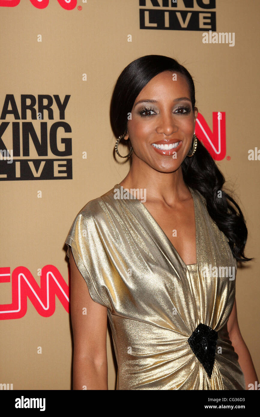 Shaun Robinson  'Larry King Live' final show wrap party held at Spago - Arrivals Los Angeles, California - 16.12.10 Stock Photo