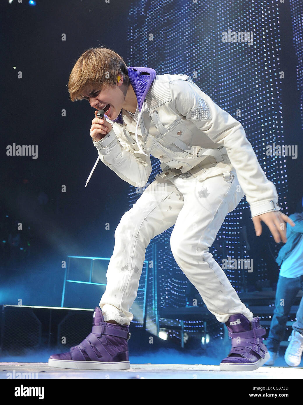 Justin Bieber performs during his 