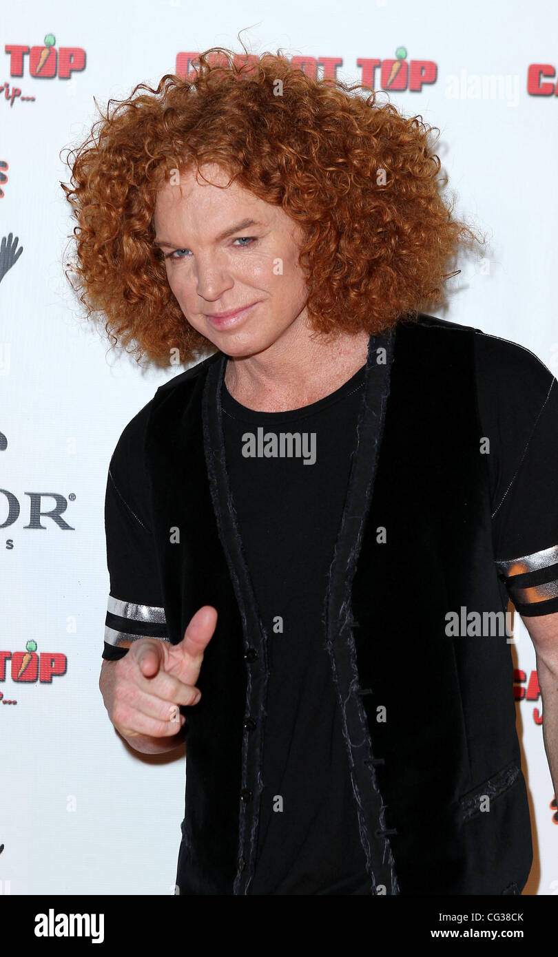 Carrot Top Carrot Top Celebrates Five Years at The Luxor Resort and