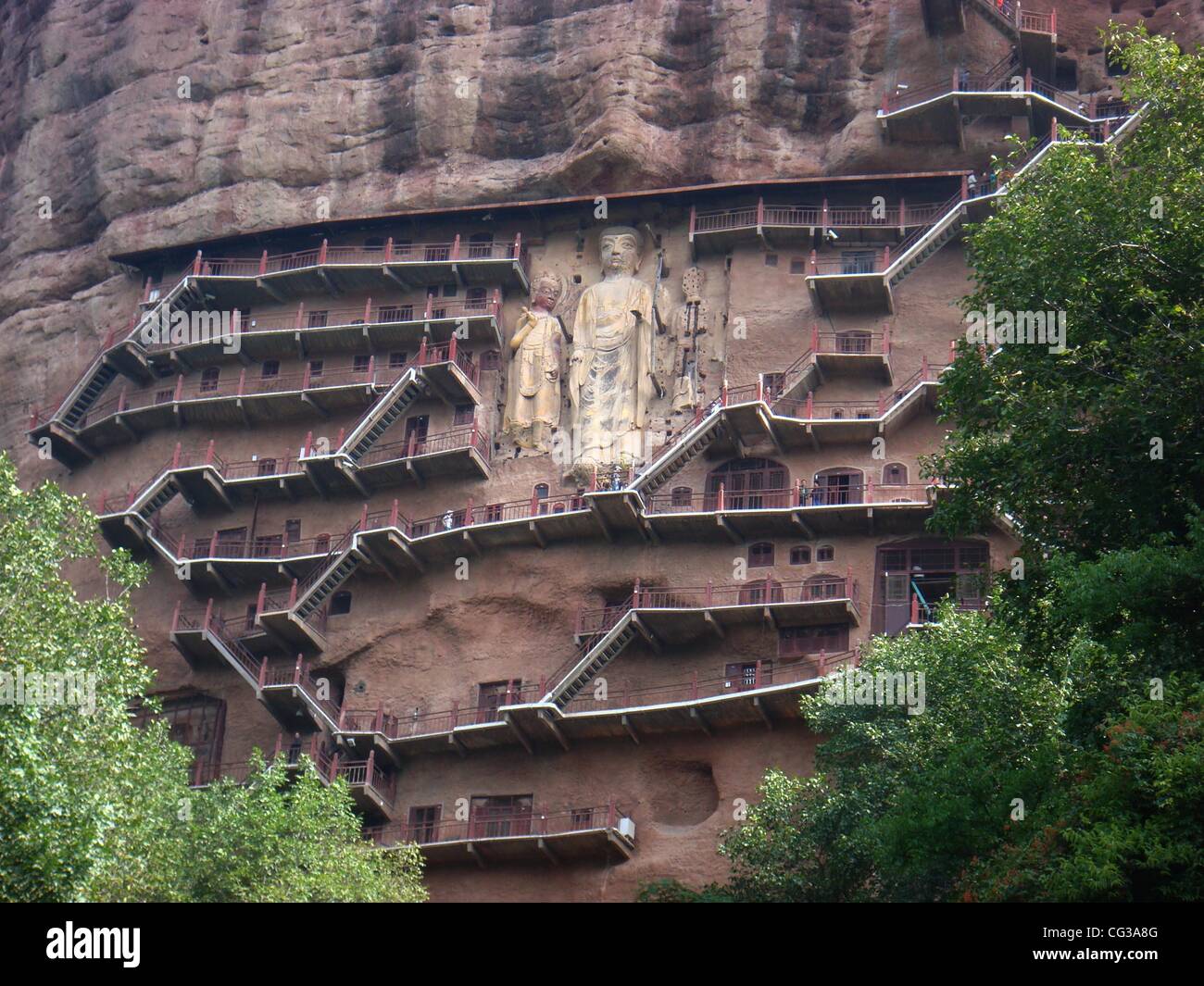 The Maijishan Grottoes The Maijishan Grottoes are the fourth largest