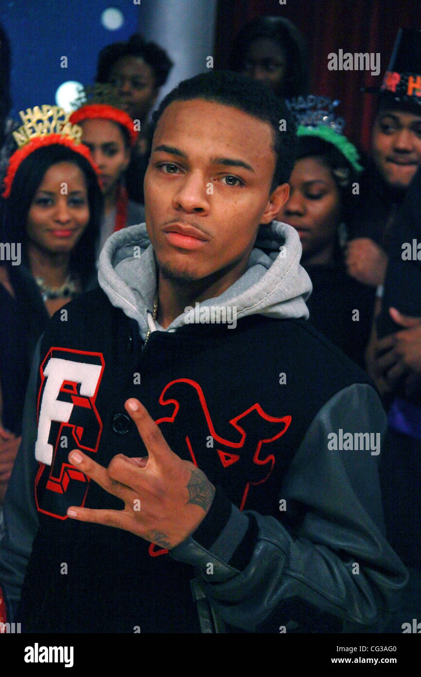 Bow Wow BET's '106 and Park' New Years Eve show New York City, USA - 31.12.10 Stock Photo