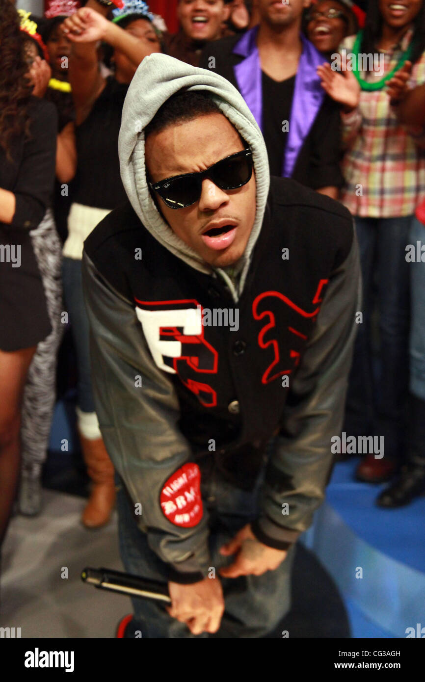 Bow Wow BET's '106 and Park' New Years Eve show New York City, USA - 31.12.10 Stock Photo