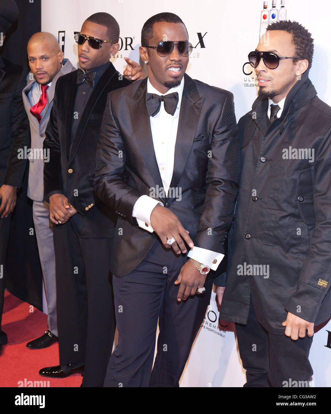 Fabolous, Sean Combs aka Diddy and guest New Year's Eve Celebration