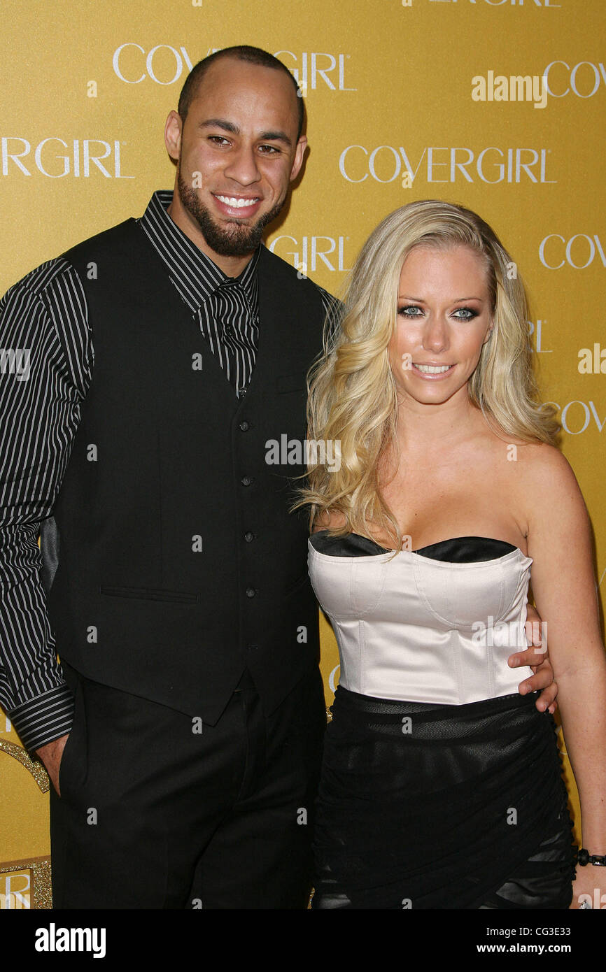 Hank Baskett and Kendra Wilkinson COVERGIRL Celebrate their 50th
