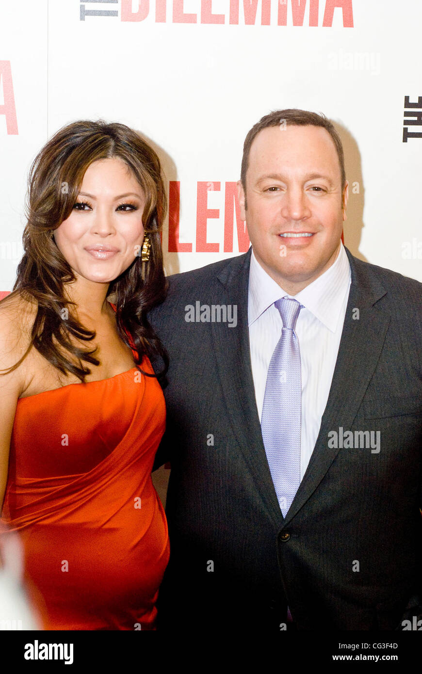 Steffiana de la Cruz; Kevin James World premiere of 'The Dilemma' held(01)