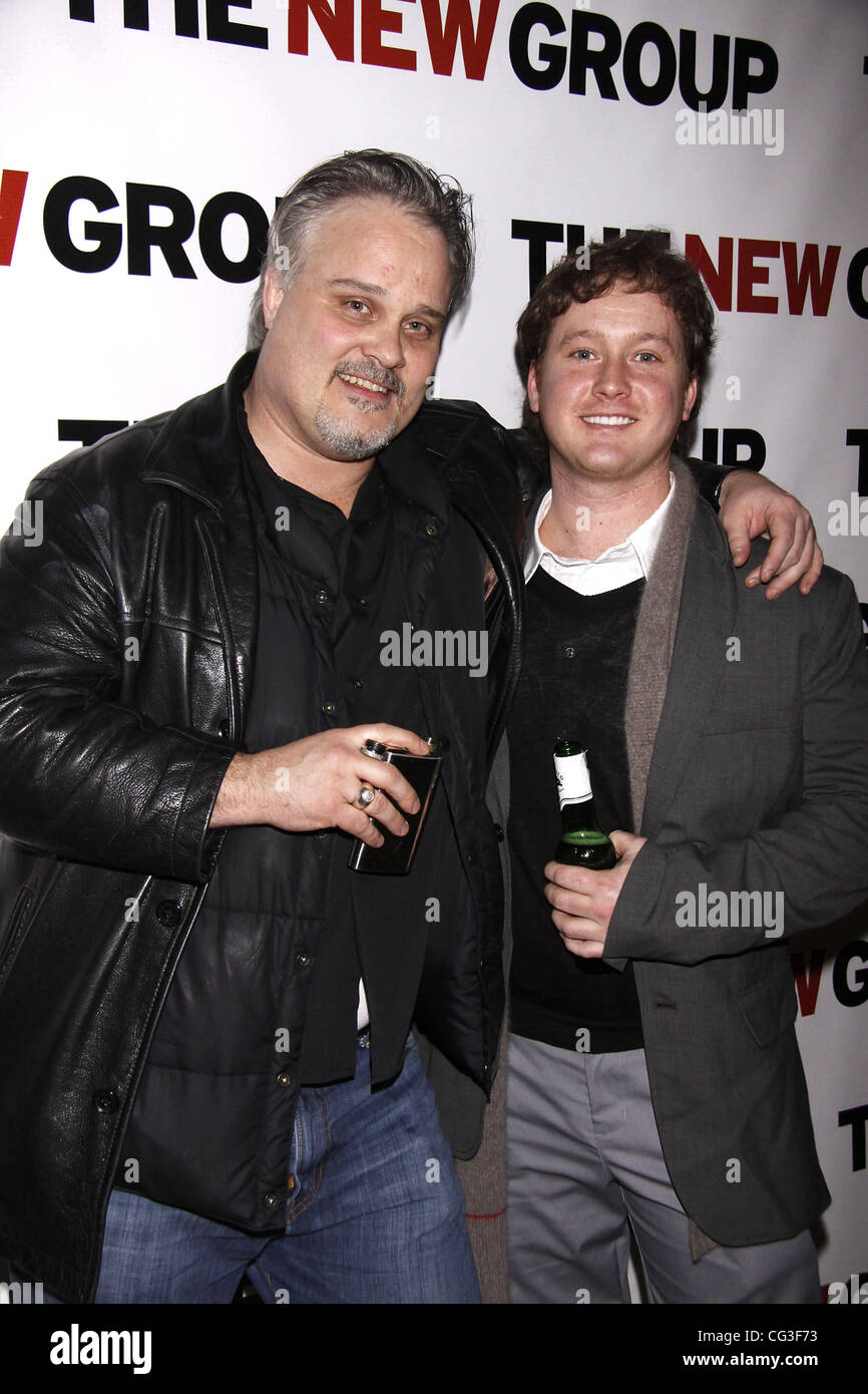 Tommy Nohilly Cast party and celebration for the New Group's World Premiere production of 'Blood from a Stone' held at 404 party space New York City, USA - 06.01.11 Stock Photo