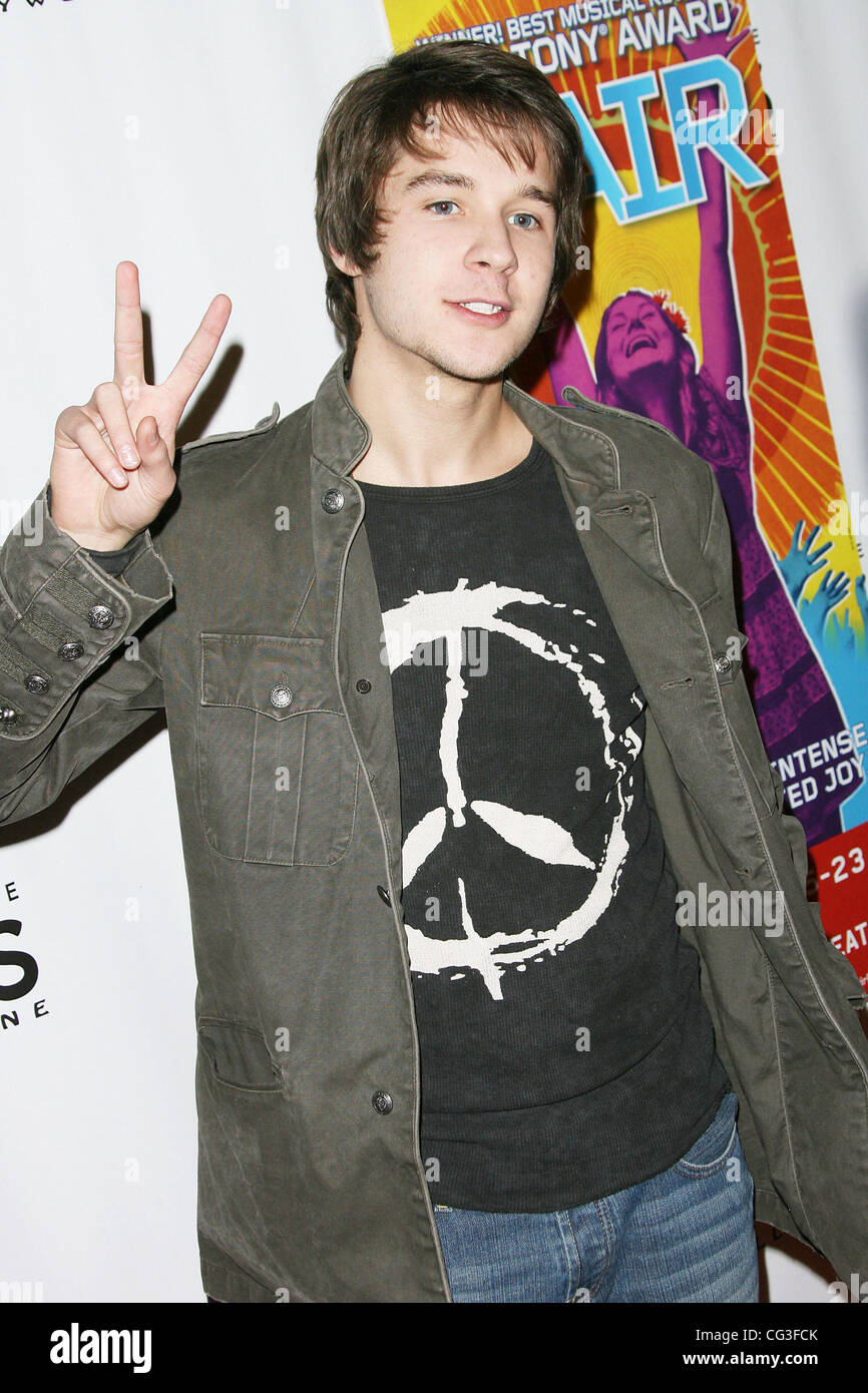 Devon Werkheiser Los Angeles Premiere of “Hair” held at the Pantages